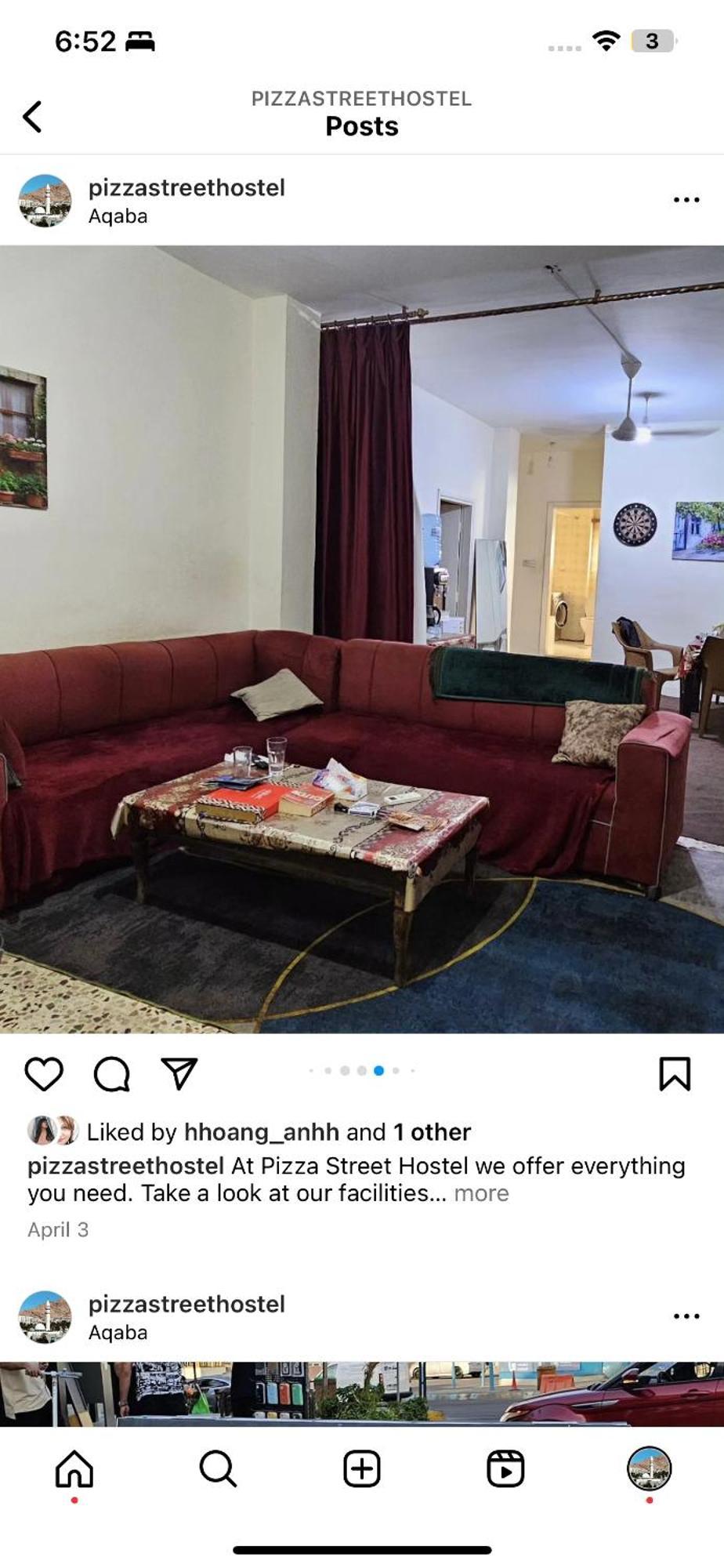 Pizza Street Hostel Akabe Dış mekan fotoğraf